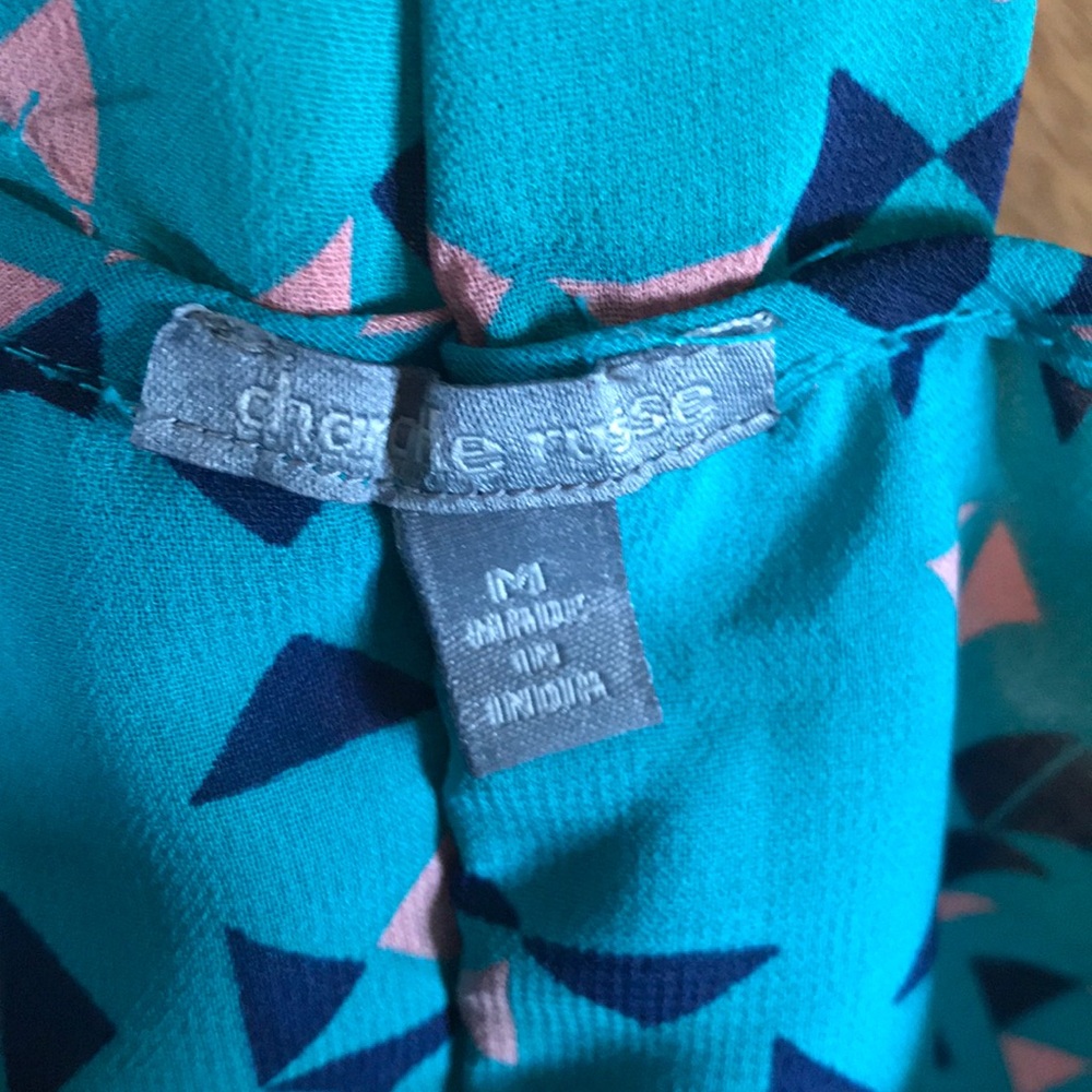 Chiffon Patterned Tank - Picture 2 of 4